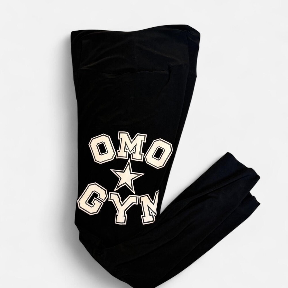 Norma Kamali Omo Gym Leggings Size Small - Picture 3 of 5